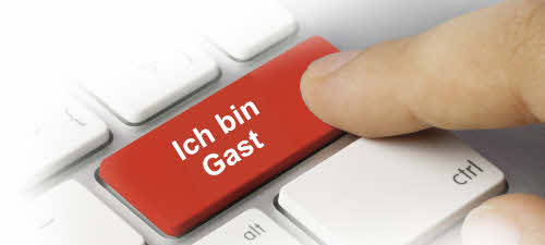 Gast ( ohne Anmeldung einkaufen)