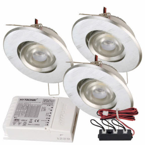 Schneider Luxor 80-400 Led Einbaustrahler (3 x 4.1 Watt)