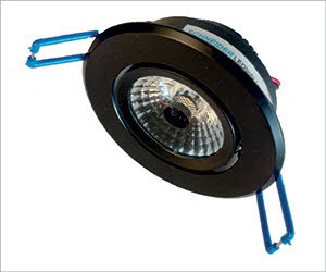 Schneider Luxor80 COB LED Einbaustrahler schwarz